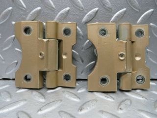 W123 Wagon left door hinges pair used OEM