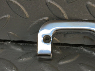 40622 Mercedes-Benz W123 300D Interior Chrome Door Latch Trim 1237230224