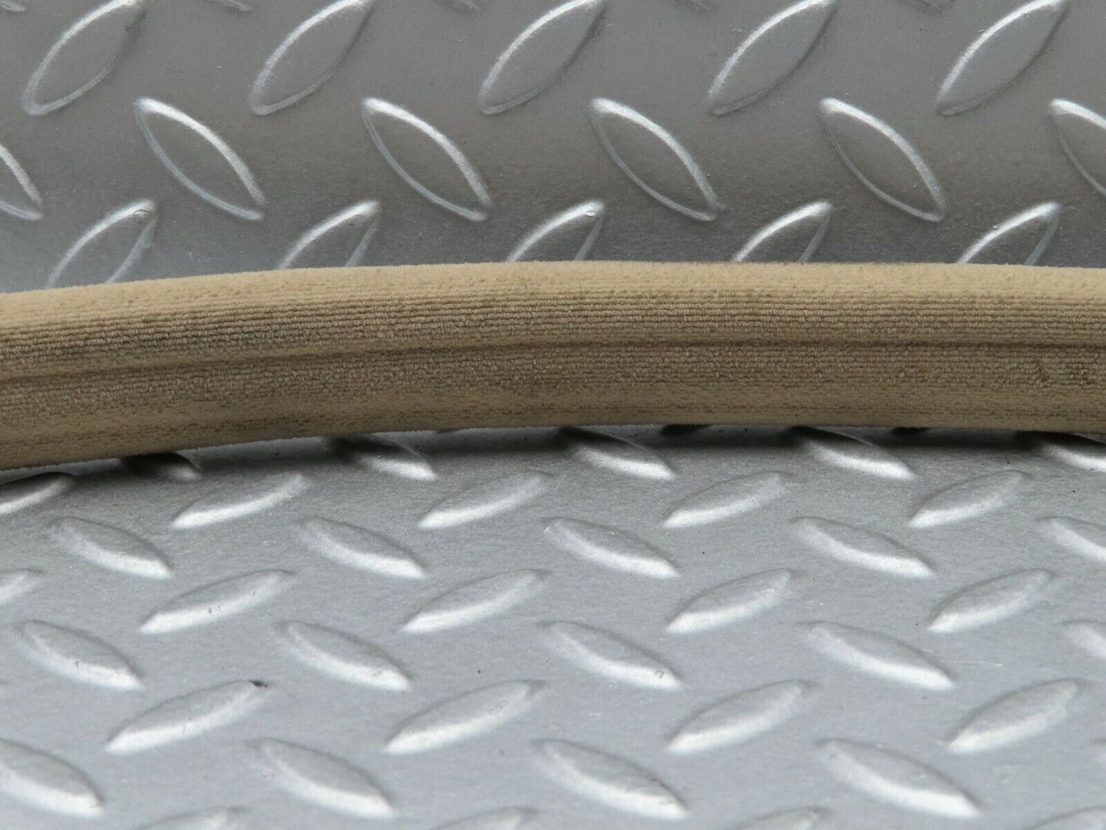 5500 Mercedes-Benz W124 230E Front Left Door Frame Rubber Seal Beige Cloth