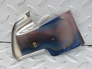 W124 Cabriolet b pillar chrome cover plate left side used OEM