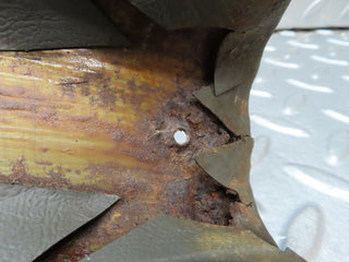 W121 Ponton b pillar cover left side brown used OEM