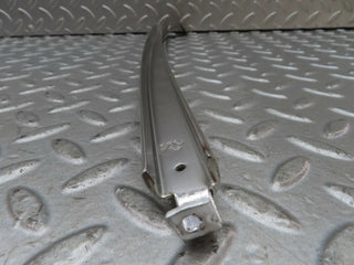 W123 rear left door chrome window channel used OEM