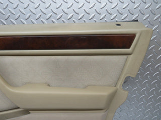 W124 Wagon front right door card beige used OEM