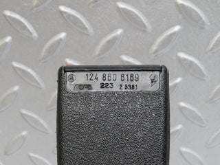 39055 Mercedes-Benz W201 190E 2.6L Front Left Seat Belt With Buckle 2018606785 1248606169