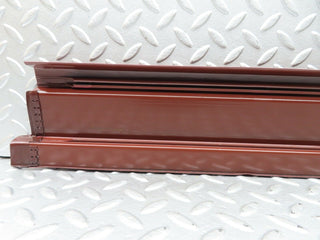 21485 Mercedes-Benz W126 300SE Front Left Door Sill Cover Burgundy Red