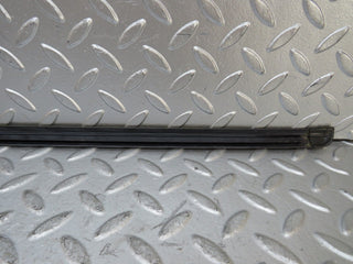 W124 Coupe rear right window exterior chrome trim used OEM