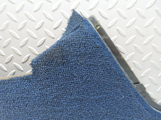 W123 centre console carpet blue left side used OEM