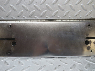 W109 rear number plate holder chrome used OEM