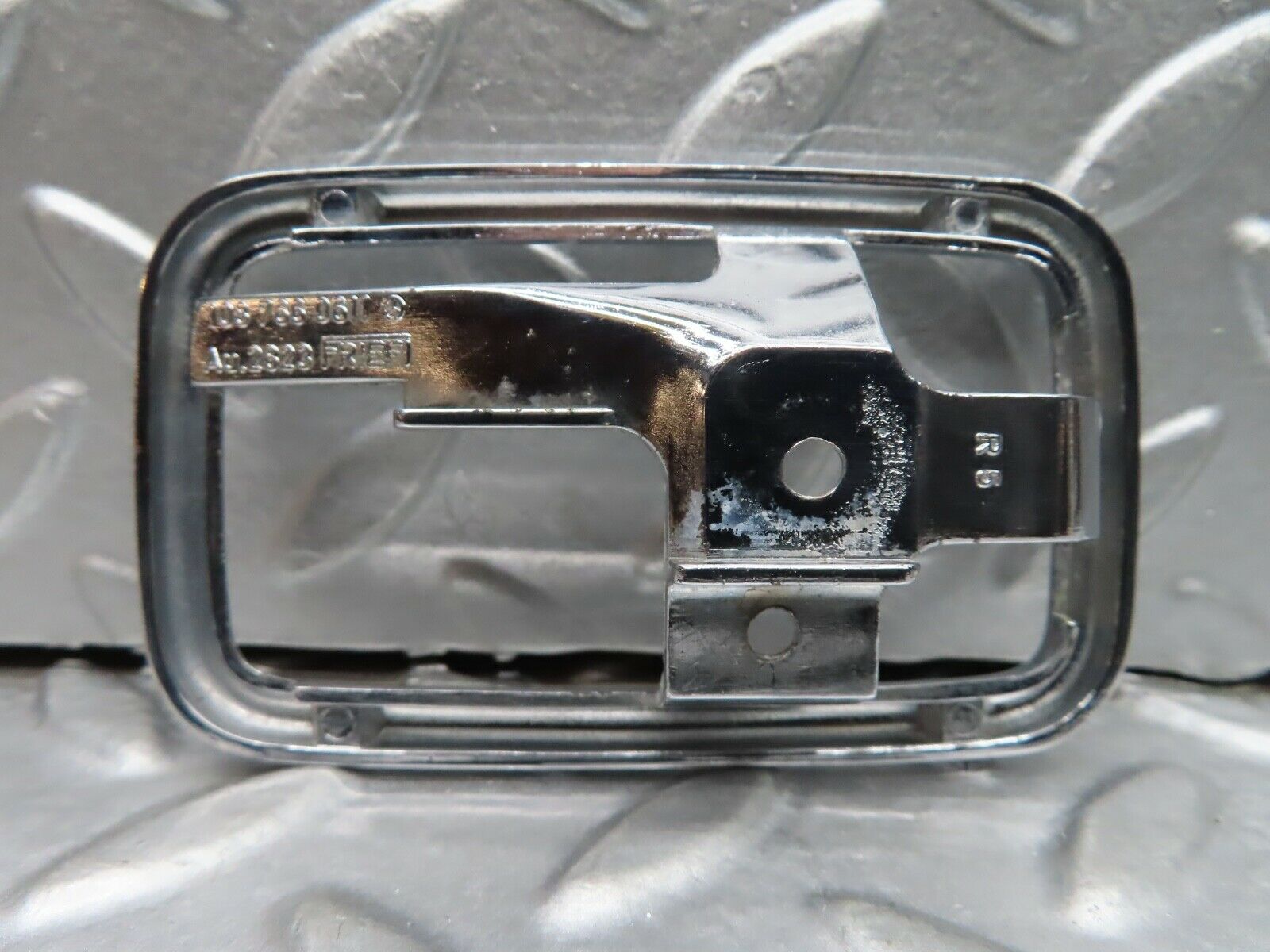 21077 Mercedes-Benz W123 230E Chrome Frame For Door Opener Right 1087660611