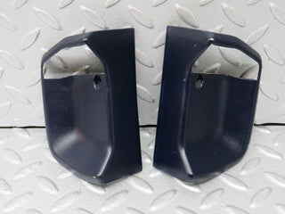 36840 Mercedes-Benz R129 300SL-24 Front Left Seat Release Trim 2x Blue 1299190920 1299191020