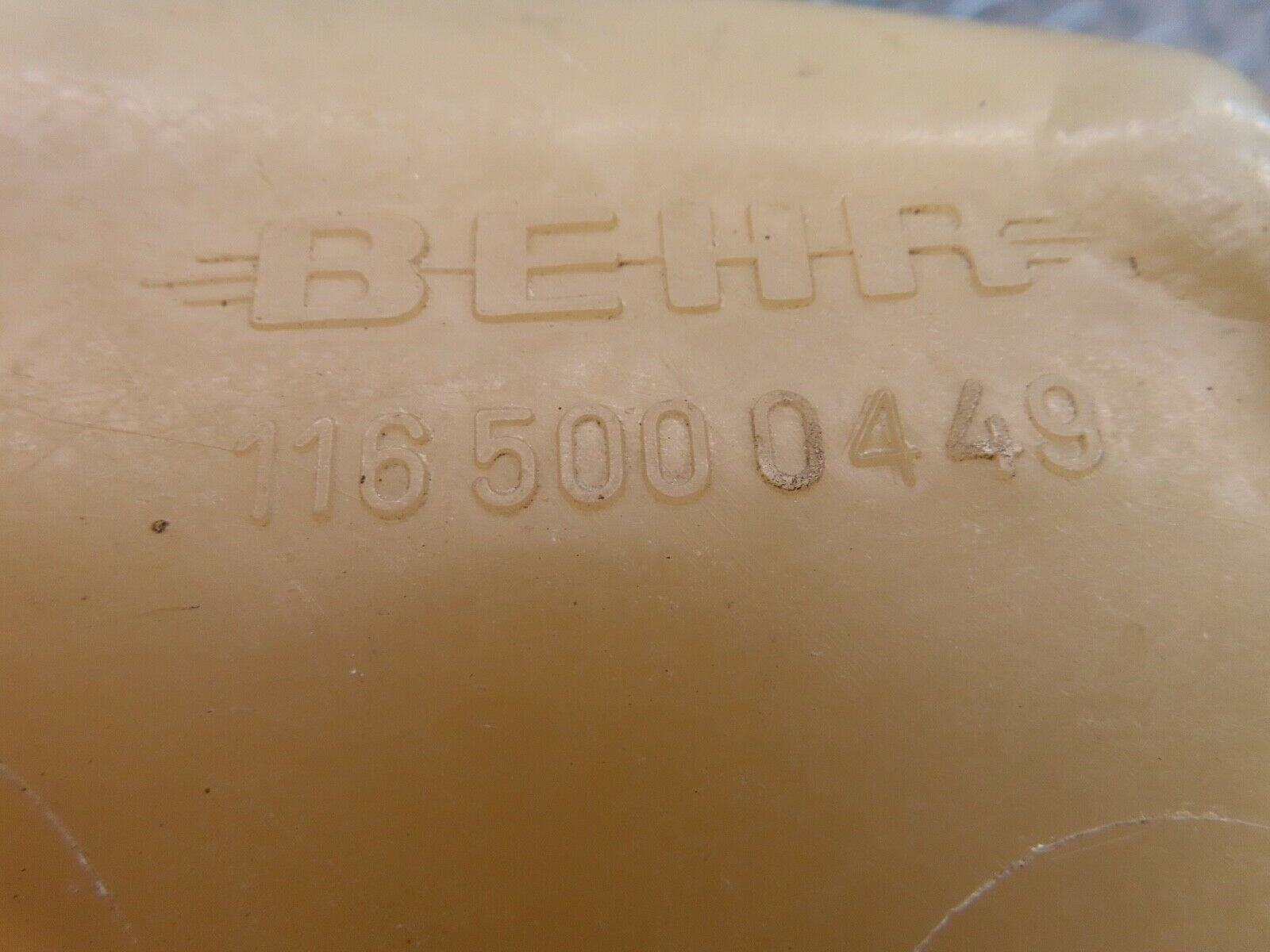 17612 Mercedes-Benz W116 450SEL Coolant Tank Reservoir 1165000449