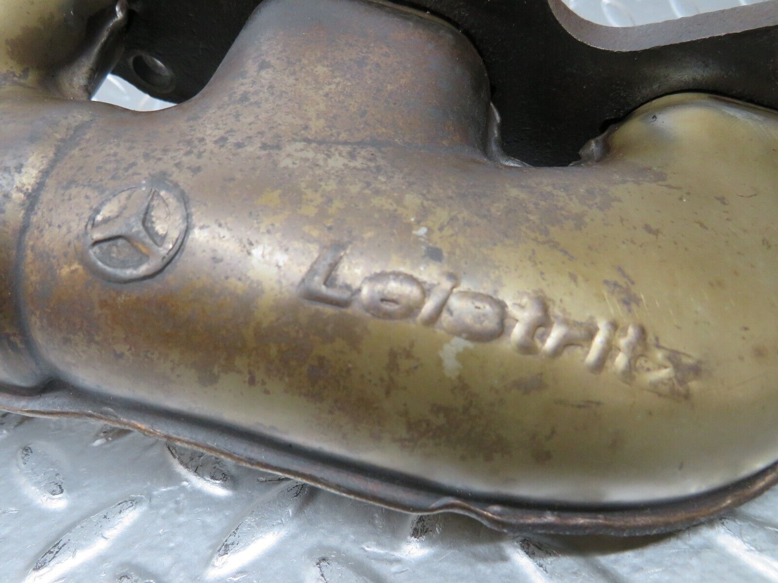 24837 Mercedes-Benz W140 S320 Exhaust Manifold 1-3 1044798M3