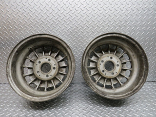 W123 alloy wheel set mexican hat 5.5jx14h2 et30 used OEM