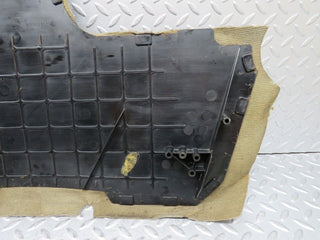 W126 centre console carpet left grey used OEM