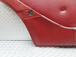 21459 Mercedes-Benz W126 300SE Rear Left Door Card Burgundy Red 1267370170