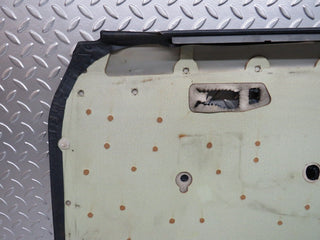 W123 front left door card blue used OEM