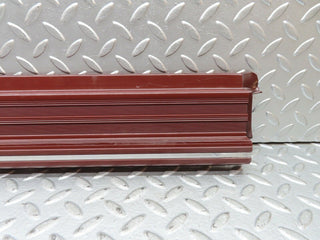 21477 Mercedes-Benz W126 300SE Rear Right Door Sill Cover Burgundy Red