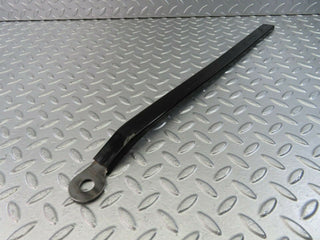 W123 left seat belt runner with cover used OEM