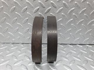 W123 rear brake shoes set right side used OEM