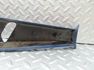 W123 b pillar cover left side blue used OEM