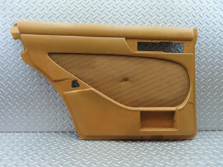 W126 rear left door card palomino used OEM