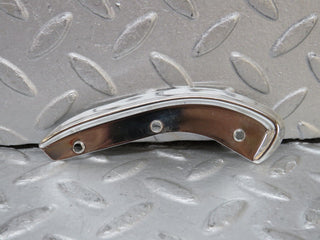 W109 interior door handle chrome trim pair left used OEM