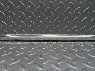 W108 rear left door chrome moulding trim used OEM
