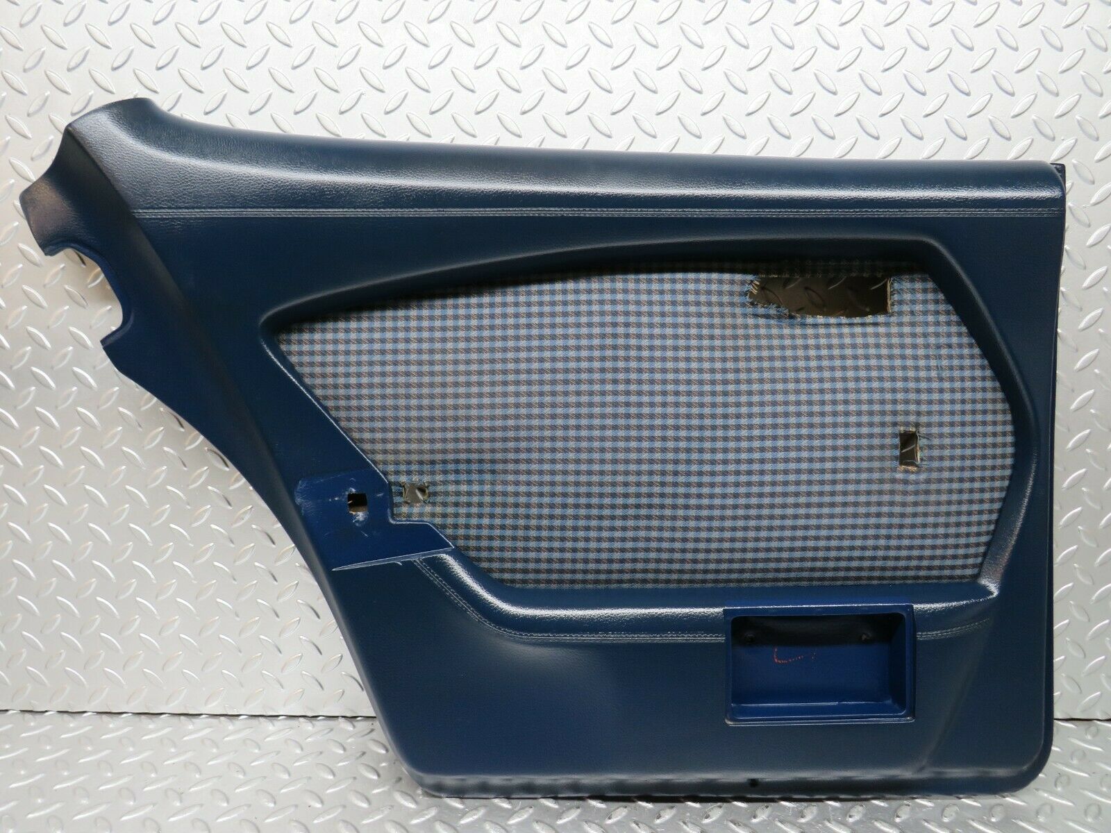 23177 Mercedes-Benz W116 350SE Rear Left Door Card Blue 1167370170