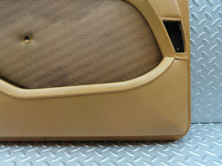 W126 front left door card palomino used OEM