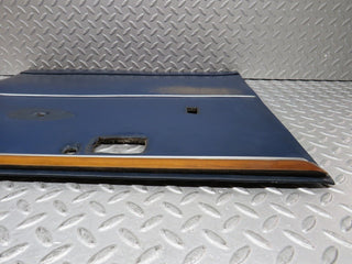 W109 rear right door card blue used OEM