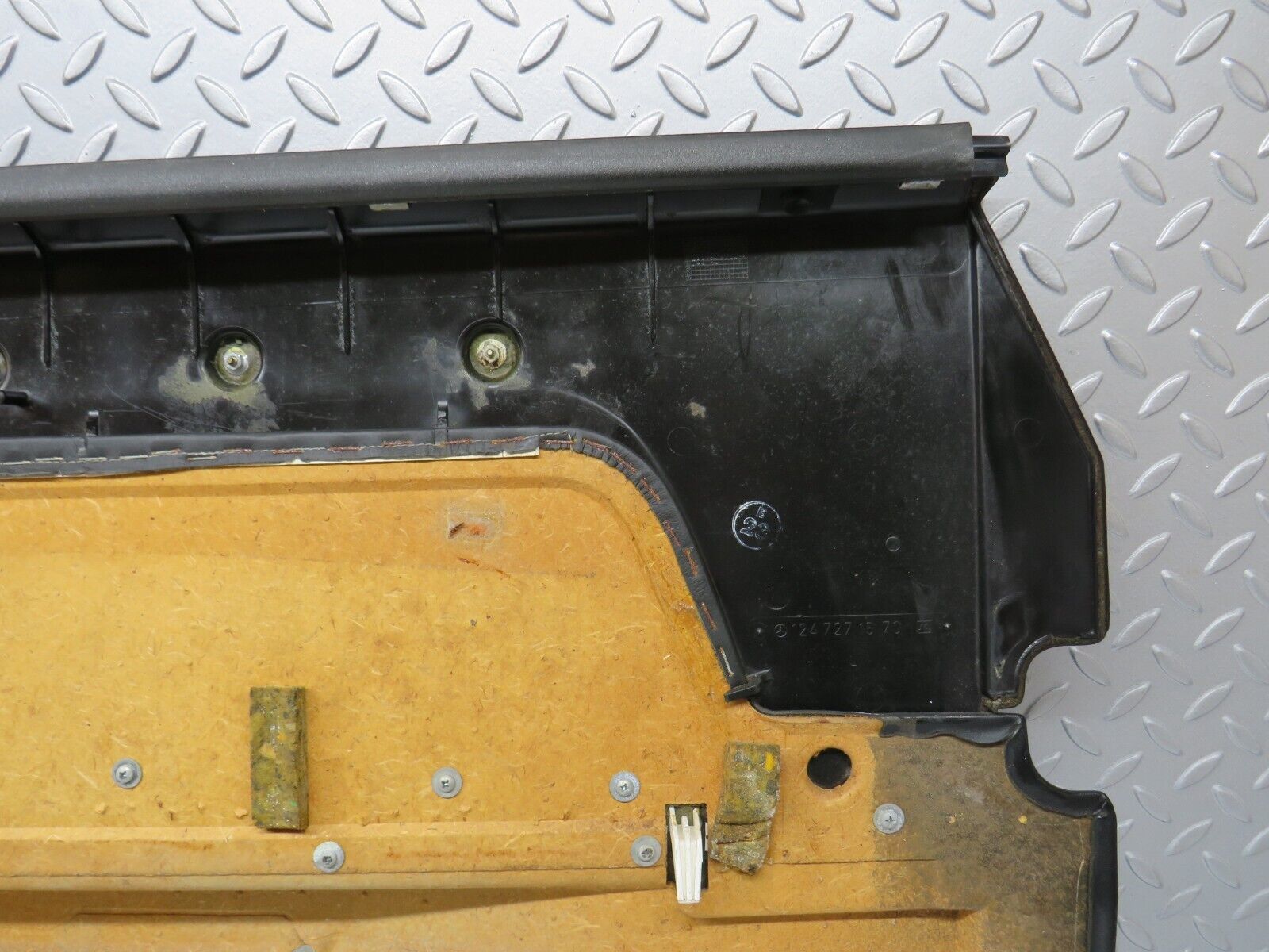 37871 Mercedes-Benz A124 320E Cabriolet Left Door Card Black 1247271570