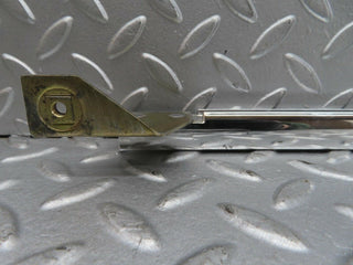 W123 rear left chrome window channel used OEM