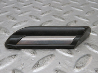W116 rear left center fender wing moulding trim used OEM