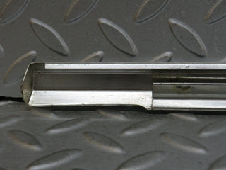 W126 rear left door chrome moulding trim used OEM