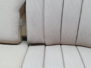 W126 rear seat beige used OEM