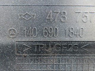 19317 Mercedes-Benz C140 CL420 Coupe Front Left Fender Wing Lower Trim 1406901740