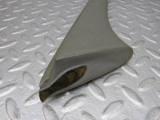 W126 rear left door panel cover grey used OEM