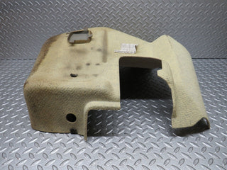 38608 Mercedes-Benz R129 280SL Coupe Trunk Cover Panel Left Side Beige 1296904730