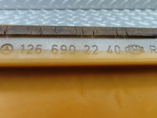 W126 front right fender wing moulding trim used OEM