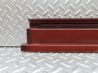 21478 Mercedes-Benz W126 300SE Rear Left Door Sill Cover Burgundy Red