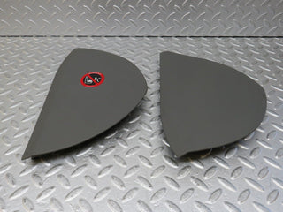 W221 dashboard side cover panel pair grey used OEM