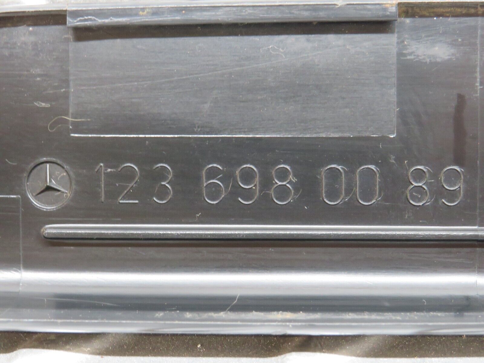 27901 Mercedes-Benz W123 280E Trunk Cover Trim 1236980089