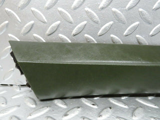 W123 a pillar cover trim right side green used OEM