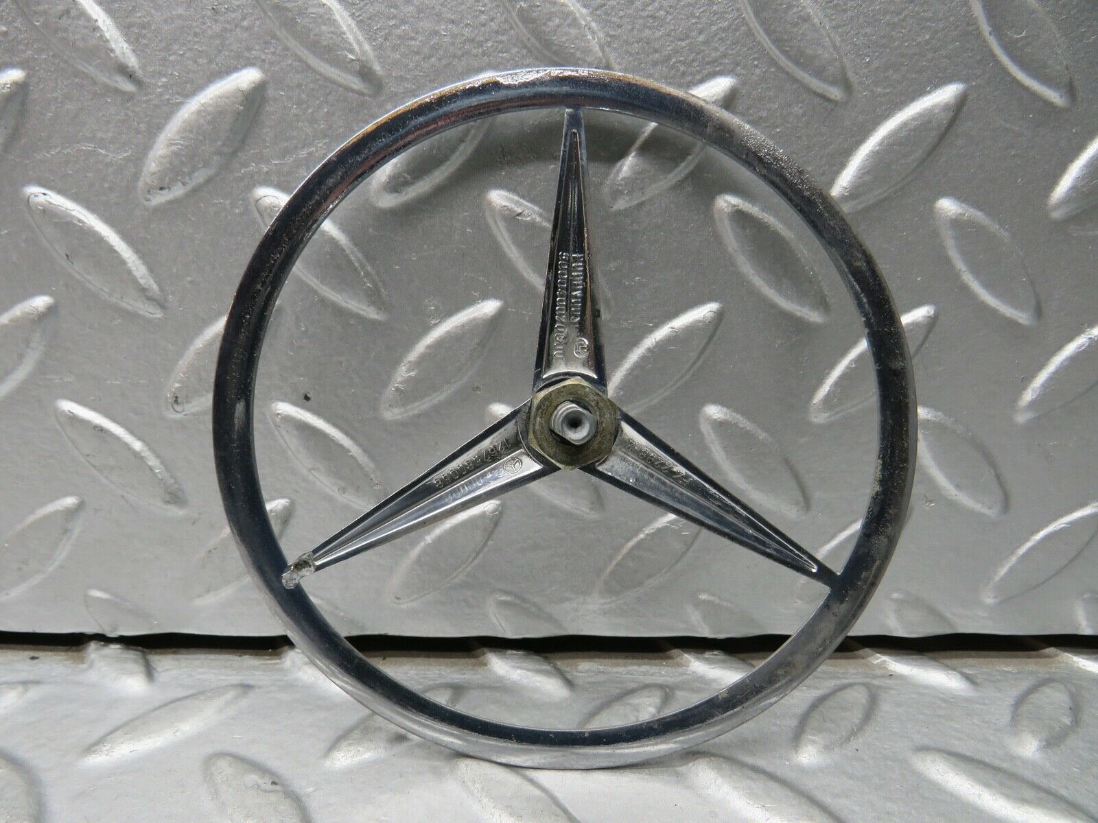 21858 Mercedes-Benz W123 Trunk Boot Lid Emblem  1267580058
