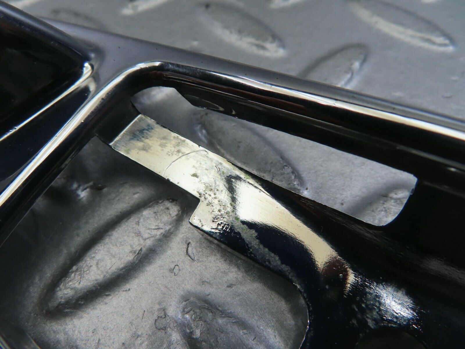 10833 Mercedes-Benz W123 230E Chrome Frame For Door Opener Left 1167660111