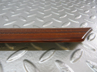 W124 rear right door card wood trim used OEM