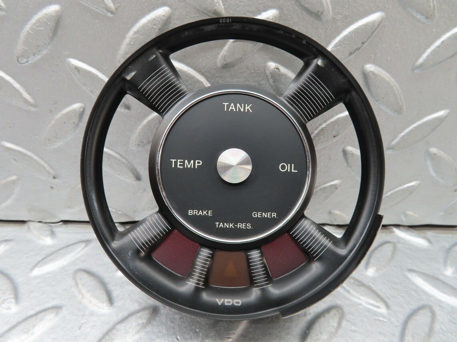 18330 Mercedes-Benz W115 Temperature Fuel Oil Gauge Instrument Surround