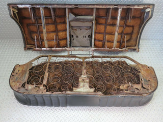 13297 Mercedes-Benz W111 220S Rear Seat Black