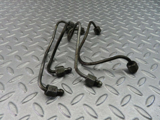 W115 fuel line hose set with bracket used OEM