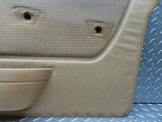 W123 front right door card beige used OEM